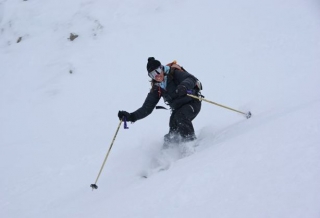  良好水平的滑雪 Chantemerle Serre Chevalier 